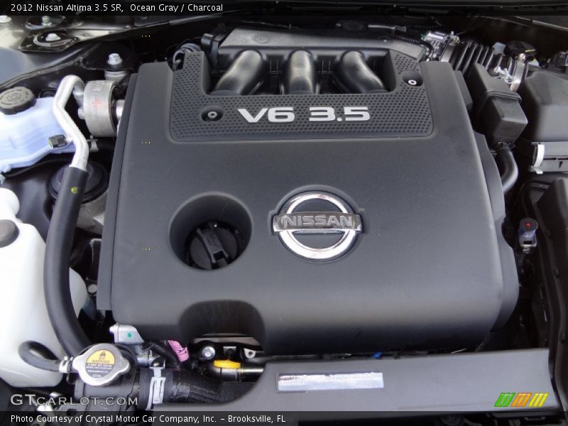 Ocean Gray / Charcoal 2012 Nissan Altima 3.5 SR