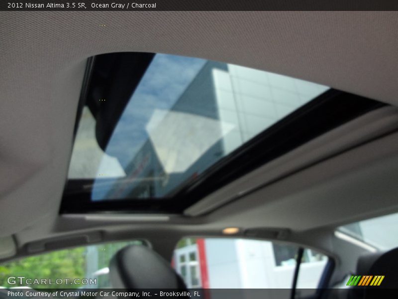 Ocean Gray / Charcoal 2012 Nissan Altima 3.5 SR