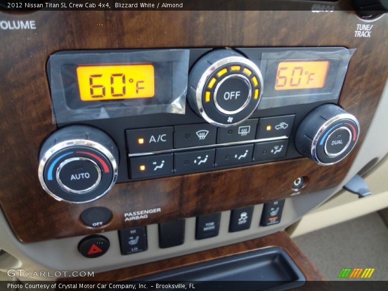 Blizzard White / Almond 2012 Nissan Titan SL Crew Cab 4x4