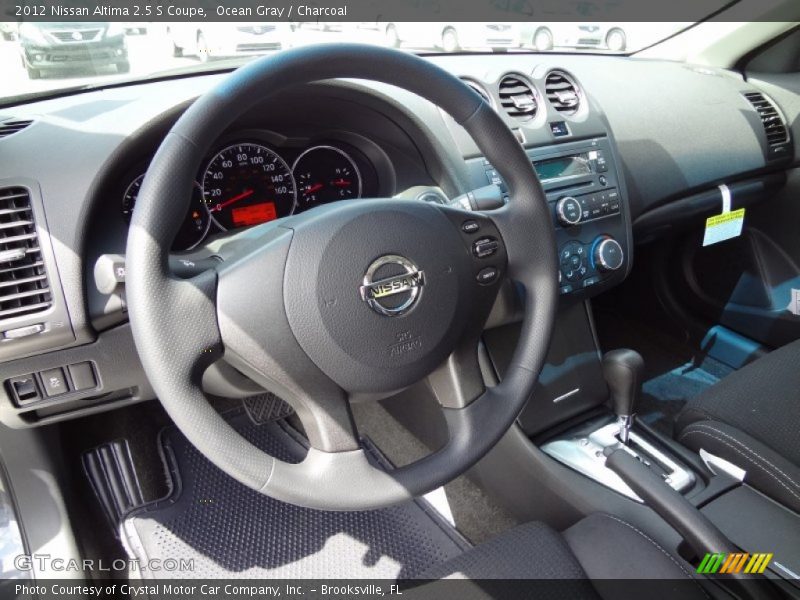 Ocean Gray / Charcoal 2012 Nissan Altima 2.5 S Coupe