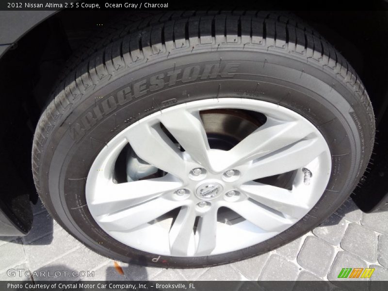 Ocean Gray / Charcoal 2012 Nissan Altima 2.5 S Coupe