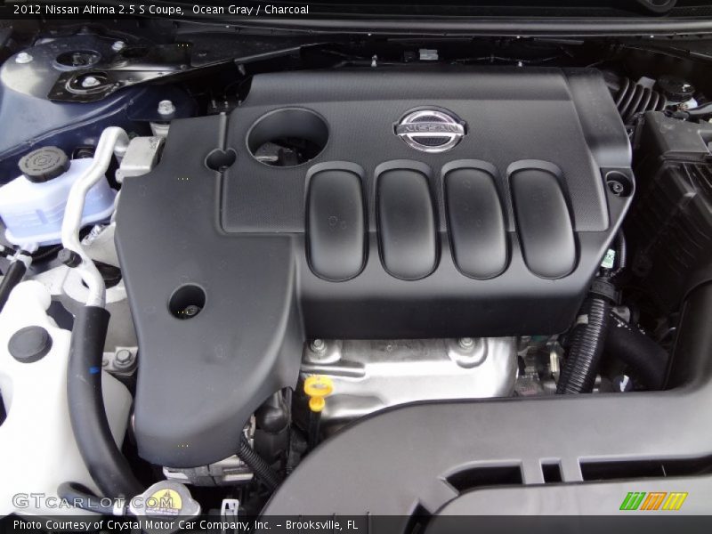 Ocean Gray / Charcoal 2012 Nissan Altima 2.5 S Coupe
