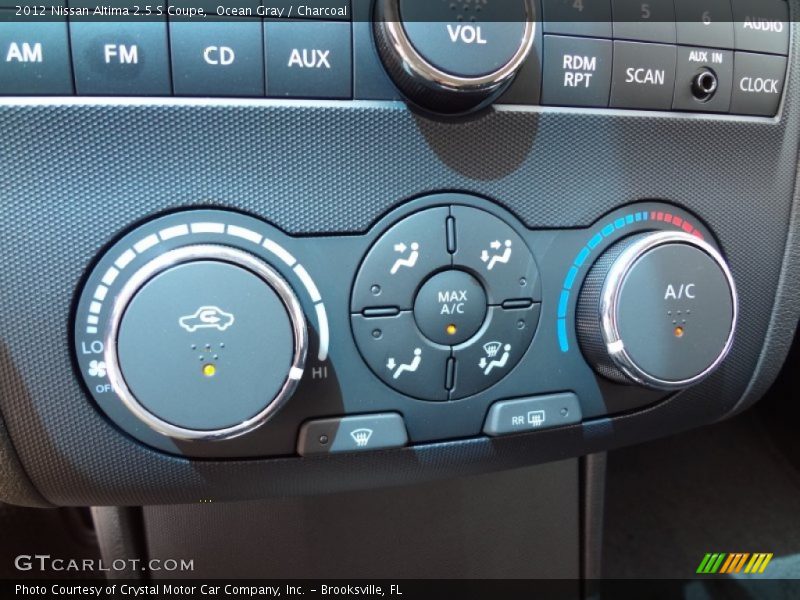 Ocean Gray / Charcoal 2012 Nissan Altima 2.5 S Coupe