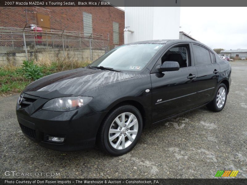 Black Mica / Black 2007 Mazda MAZDA3 s Touring Sedan