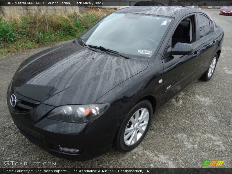 Black Mica / Black 2007 Mazda MAZDA3 s Touring Sedan