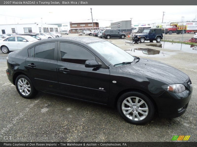 Black Mica / Black 2007 Mazda MAZDA3 s Touring Sedan