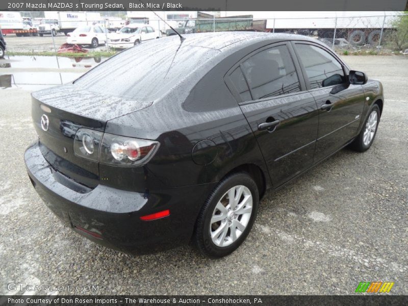 Black Mica / Black 2007 Mazda MAZDA3 s Touring Sedan
