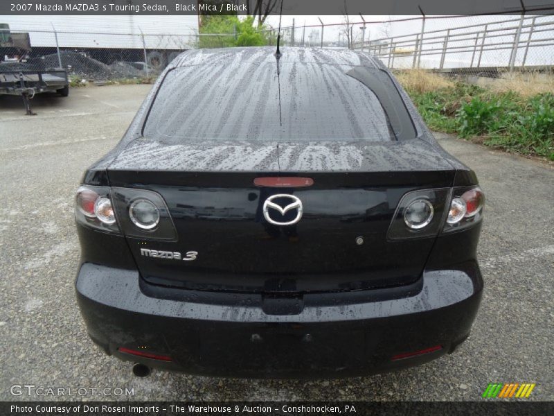 Black Mica / Black 2007 Mazda MAZDA3 s Touring Sedan