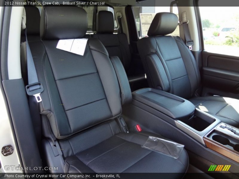 Front Seat of 2012 Titan SL Crew Cab