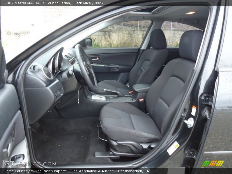 Black Mica / Black 2007 Mazda MAZDA3 s Touring Sedan