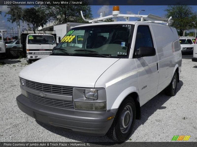Ivory White / Neutral 1999 Chevrolet Astro Cargo Van