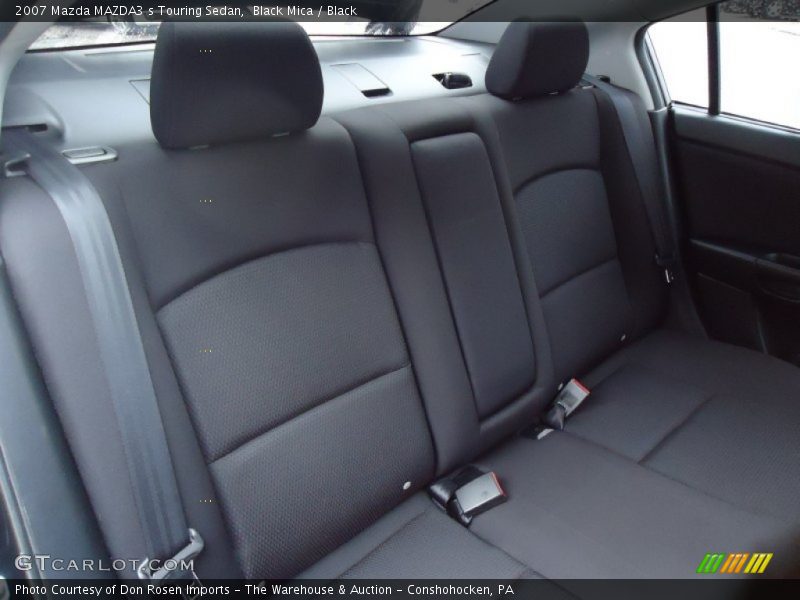 Black Mica / Black 2007 Mazda MAZDA3 s Touring Sedan