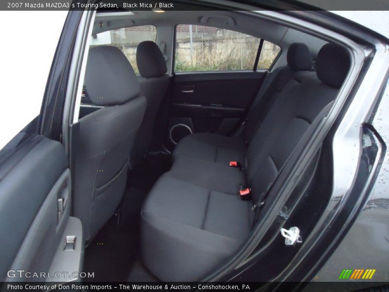 Black Mica / Black 2007 Mazda MAZDA3 s Touring Sedan