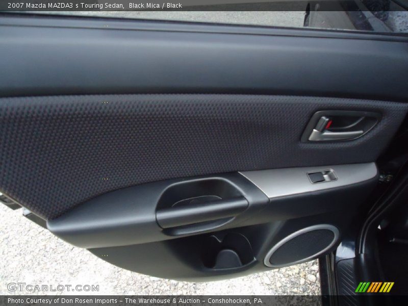 Black Mica / Black 2007 Mazda MAZDA3 s Touring Sedan