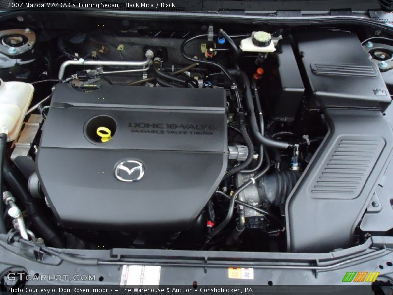 Black Mica / Black 2007 Mazda MAZDA3 s Touring Sedan