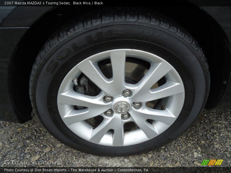 Black Mica / Black 2007 Mazda MAZDA3 s Touring Sedan