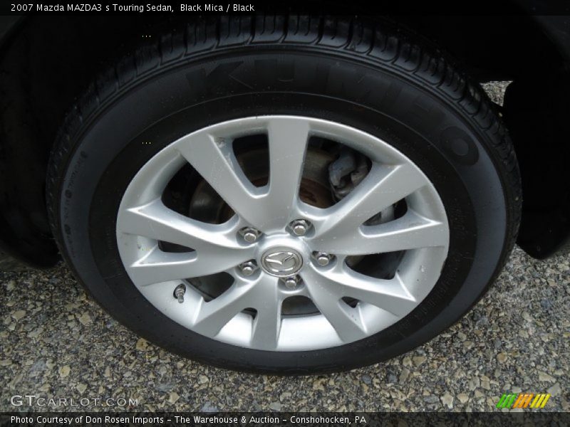 Black Mica / Black 2007 Mazda MAZDA3 s Touring Sedan