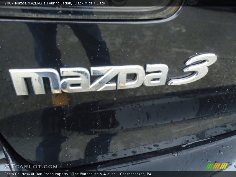 Black Mica / Black 2007 Mazda MAZDA3 s Touring Sedan