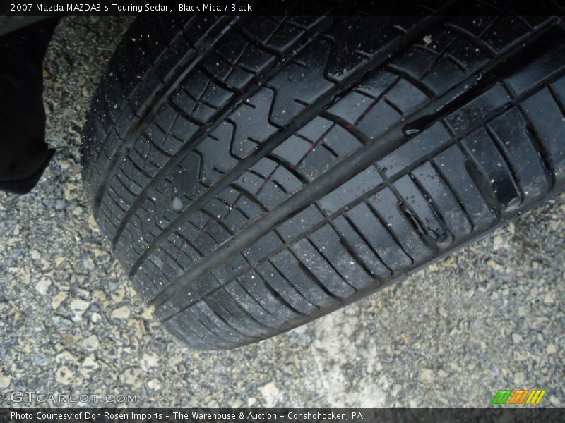 Black Mica / Black 2007 Mazda MAZDA3 s Touring Sedan