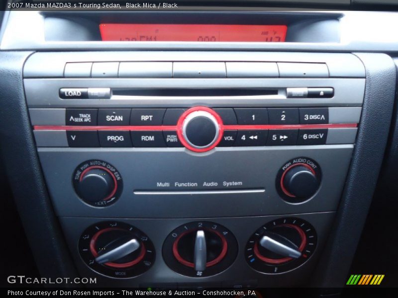 Black Mica / Black 2007 Mazda MAZDA3 s Touring Sedan