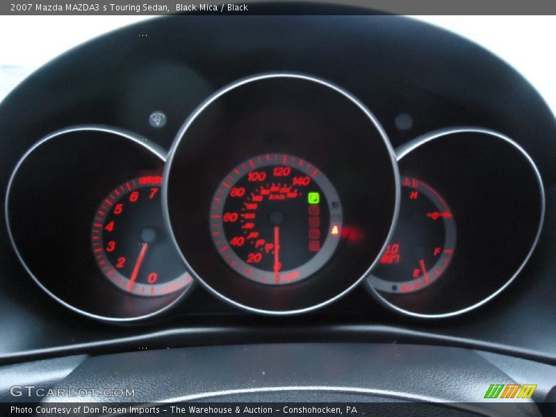 Black Mica / Black 2007 Mazda MAZDA3 s Touring Sedan