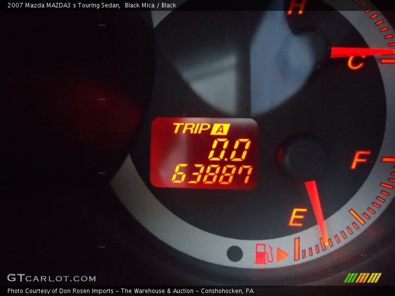 Black Mica / Black 2007 Mazda MAZDA3 s Touring Sedan
