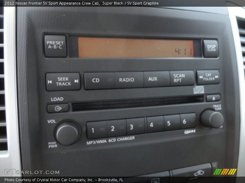 Super Black / SV Sport Graphite 2012 Nissan Frontier SV Sport Appearance Crew Cab
