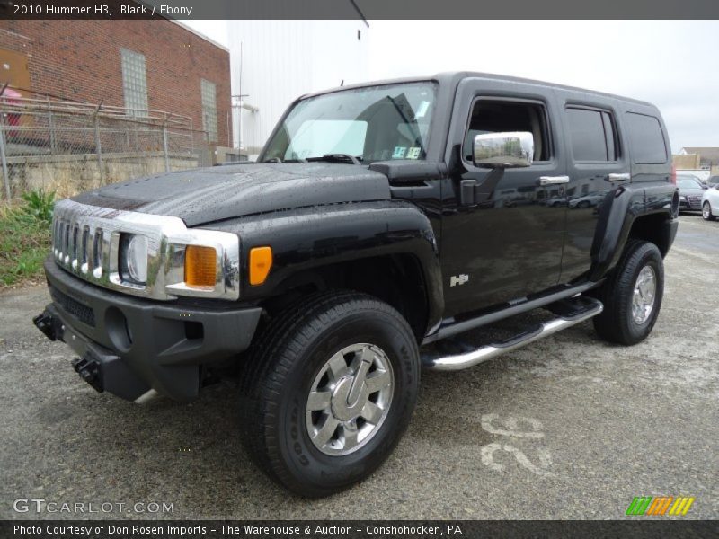 Black / Ebony 2010 Hummer H3