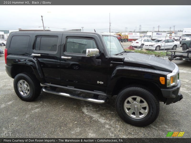 Black / Ebony 2010 Hummer H3