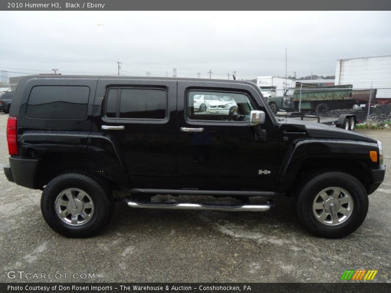 Black / Ebony 2010 Hummer H3