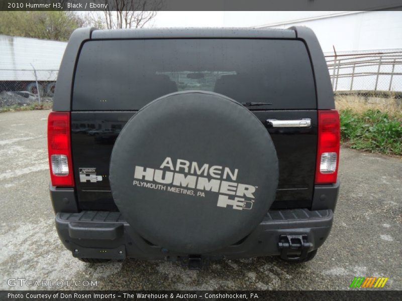Black / Ebony 2010 Hummer H3