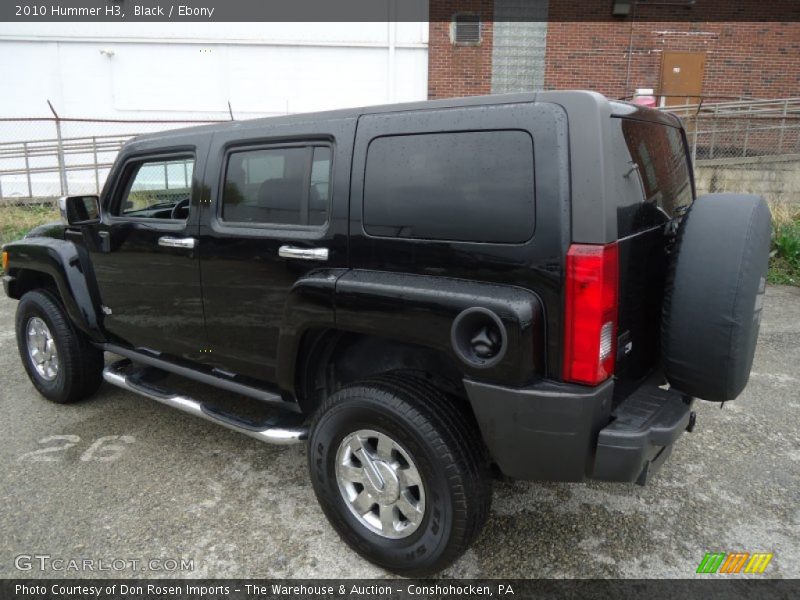 Black / Ebony 2010 Hummer H3
