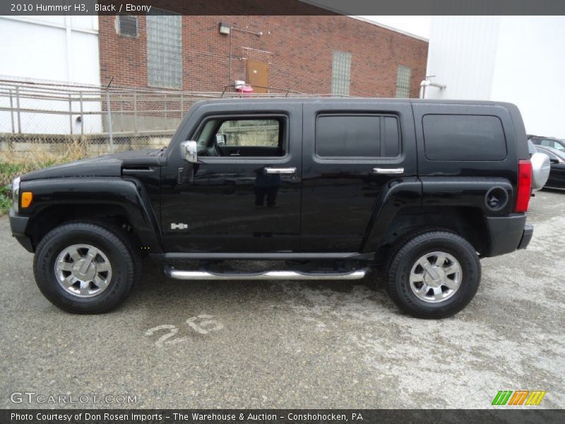 Black / Ebony 2010 Hummer H3