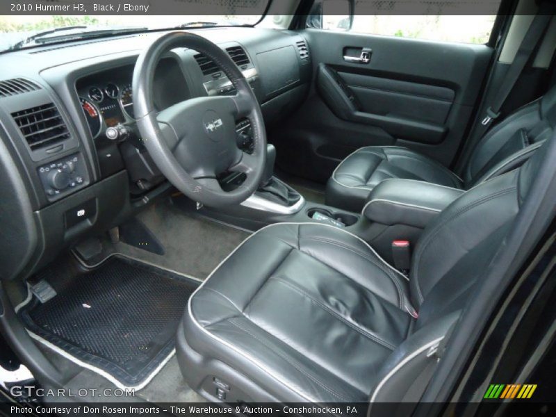 Black / Ebony 2010 Hummer H3