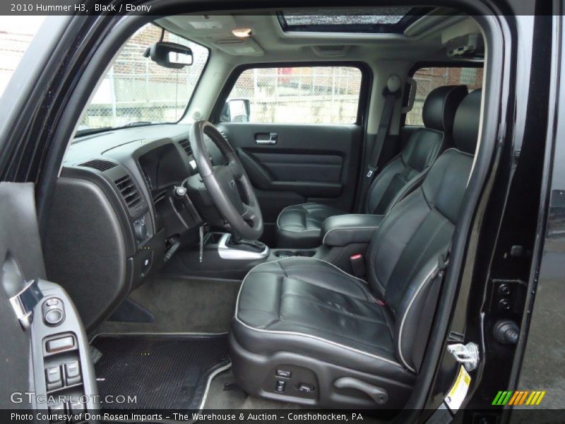 Black / Ebony 2010 Hummer H3