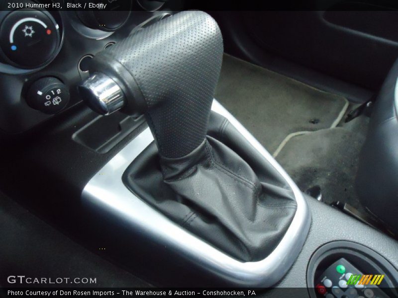 Black / Ebony 2010 Hummer H3