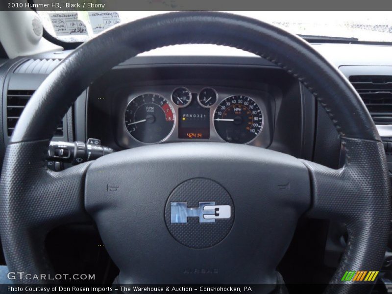 Black / Ebony 2010 Hummer H3