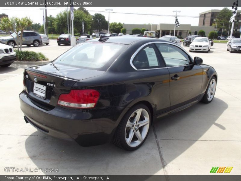 Jet Black / Black 2010 BMW 1 Series 135i Coupe