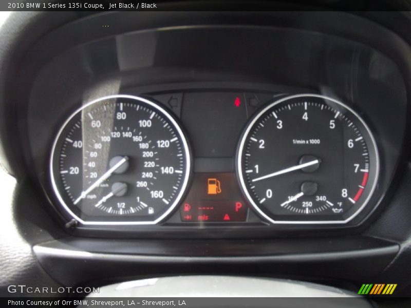Jet Black / Black 2010 BMW 1 Series 135i Coupe