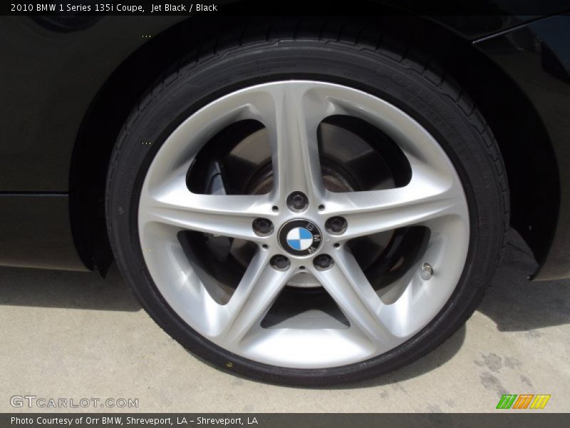 Jet Black / Black 2010 BMW 1 Series 135i Coupe