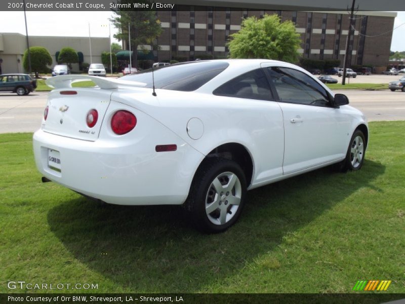 Summit White / Ebony 2007 Chevrolet Cobalt LT Coupe