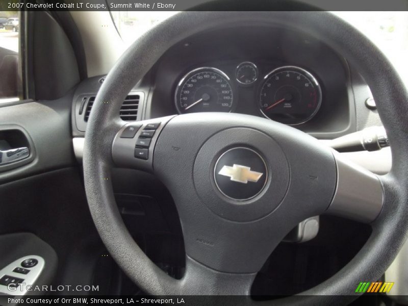 Summit White / Ebony 2007 Chevrolet Cobalt LT Coupe