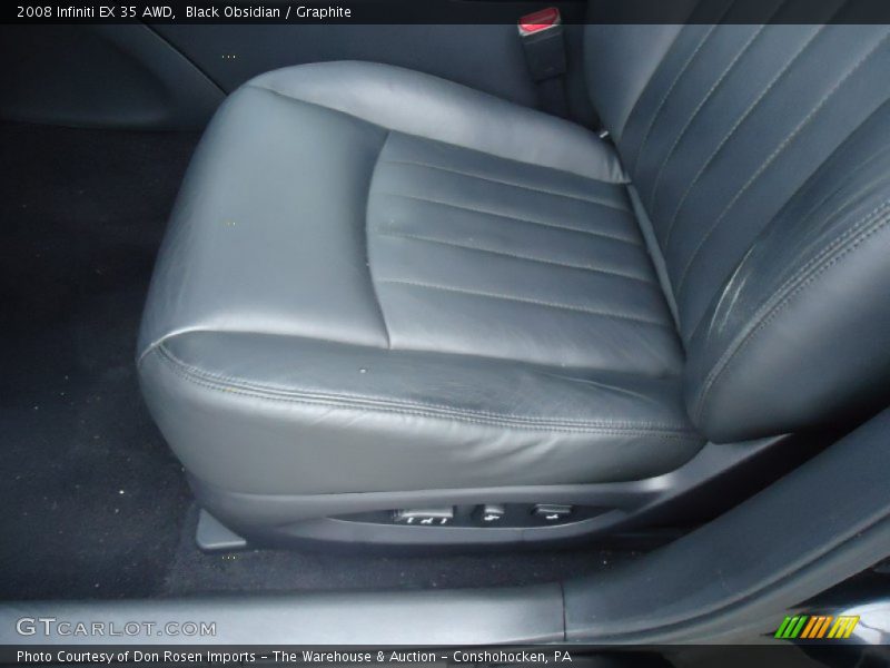 Black Obsidian / Graphite 2008 Infiniti EX 35 AWD