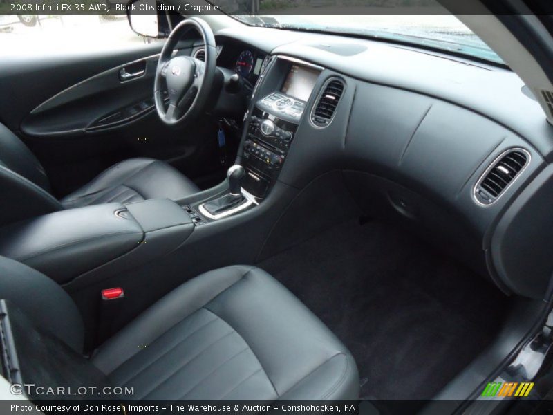 Black Obsidian / Graphite 2008 Infiniti EX 35 AWD