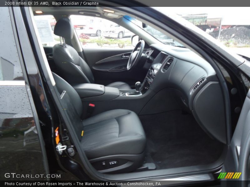 Black Obsidian / Graphite 2008 Infiniti EX 35 AWD