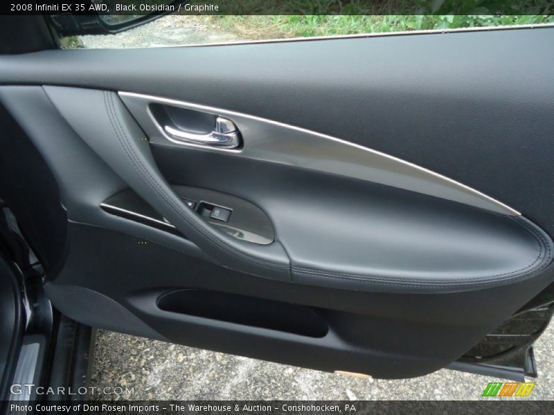 Black Obsidian / Graphite 2008 Infiniti EX 35 AWD