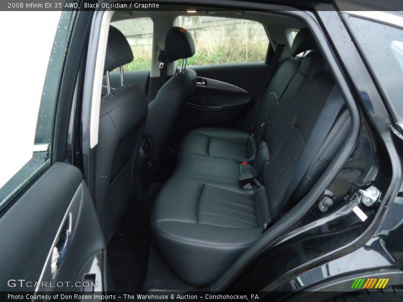 Black Obsidian / Graphite 2008 Infiniti EX 35 AWD