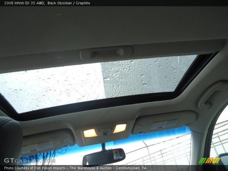 Black Obsidian / Graphite 2008 Infiniti EX 35 AWD