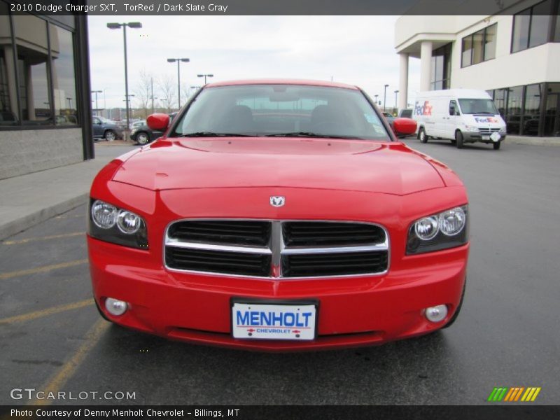 TorRed / Dark Slate Gray 2010 Dodge Charger SXT