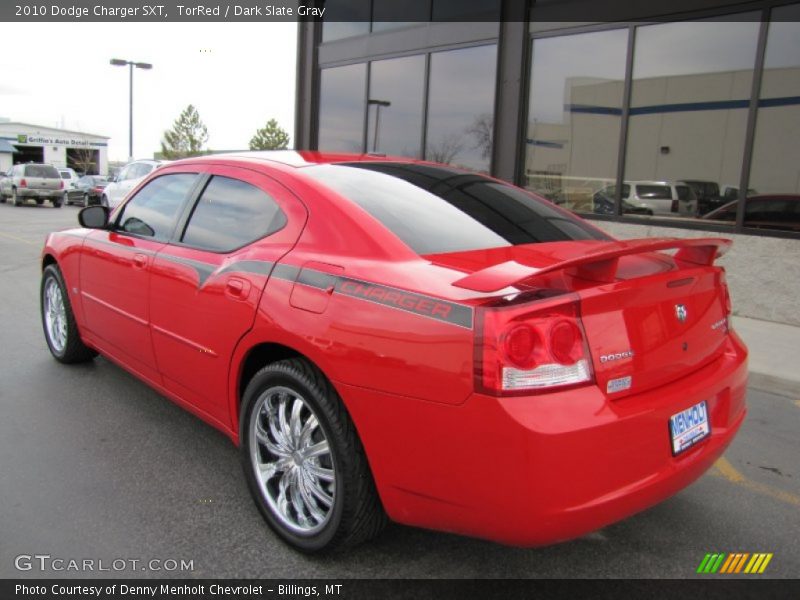 TorRed / Dark Slate Gray 2010 Dodge Charger SXT